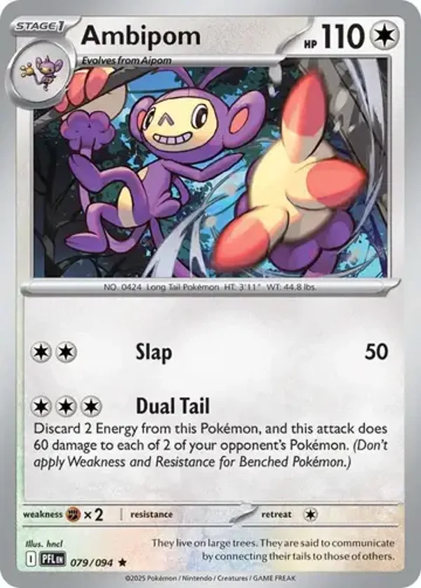 Ambipom 079/094 Holo Phantasmal Flames