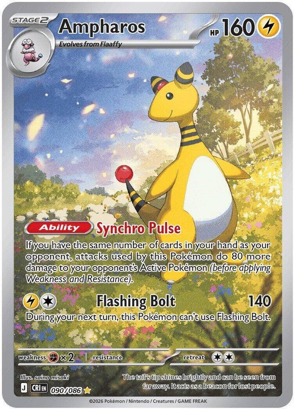 Ampharos 090/086 Chaos Rising