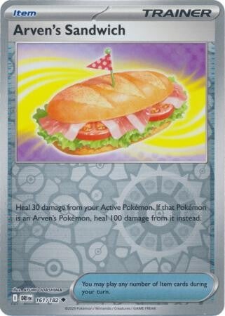 Arven's Sandwich 161/182 Reverse Holo Destined Rivals