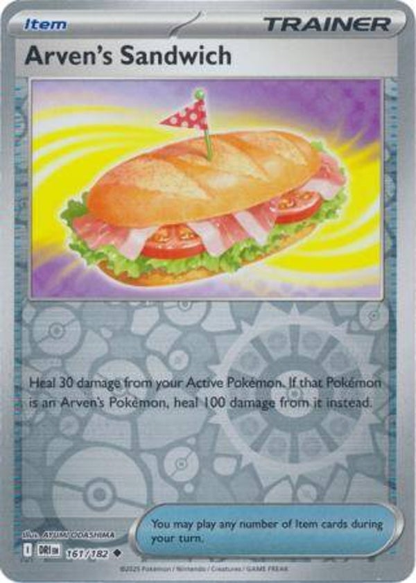 Arven's Sandwich 161/182 Reverse Holo Destined Rivals