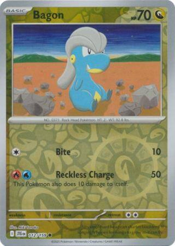 Bagon 112/159 Reverse Holo Journey Together