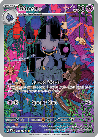 Banette 234/217 Ascended Heroes