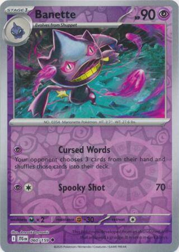 Banette 060/159 Reverse Holo Journey Together
