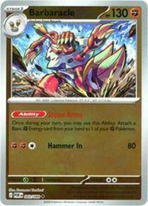 Barbaracle 043/088 Reverse Holo Perfect Order