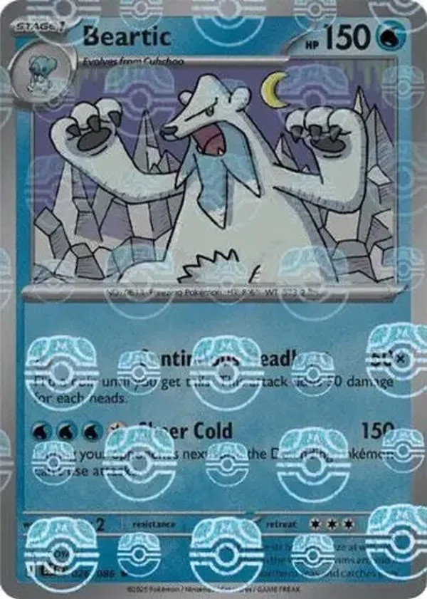 Beartic 026/086 Black Bolt