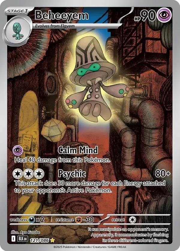 Beheeyem 121/086 Black Bolt