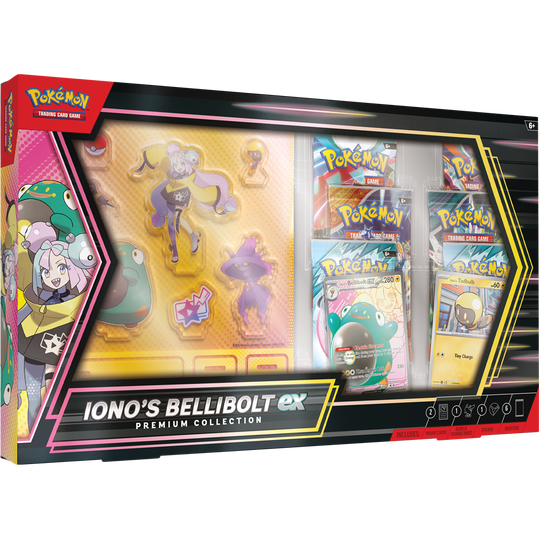 Pokemon Iono's Bellibolt ex Premium Collection