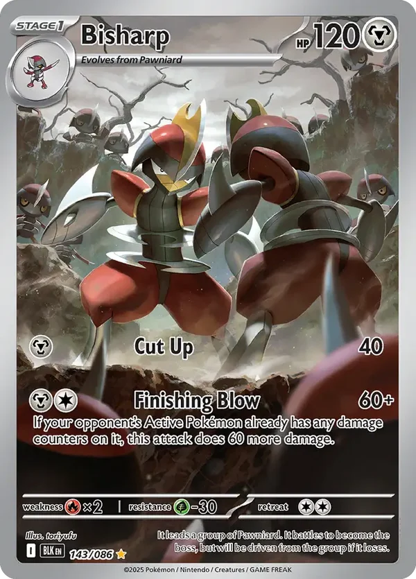 Bisharp 143/086 Black Bolt