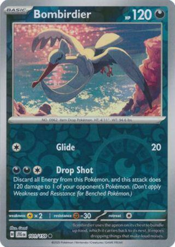 Bombirdier 101/159 Reverse Holo Journey Together