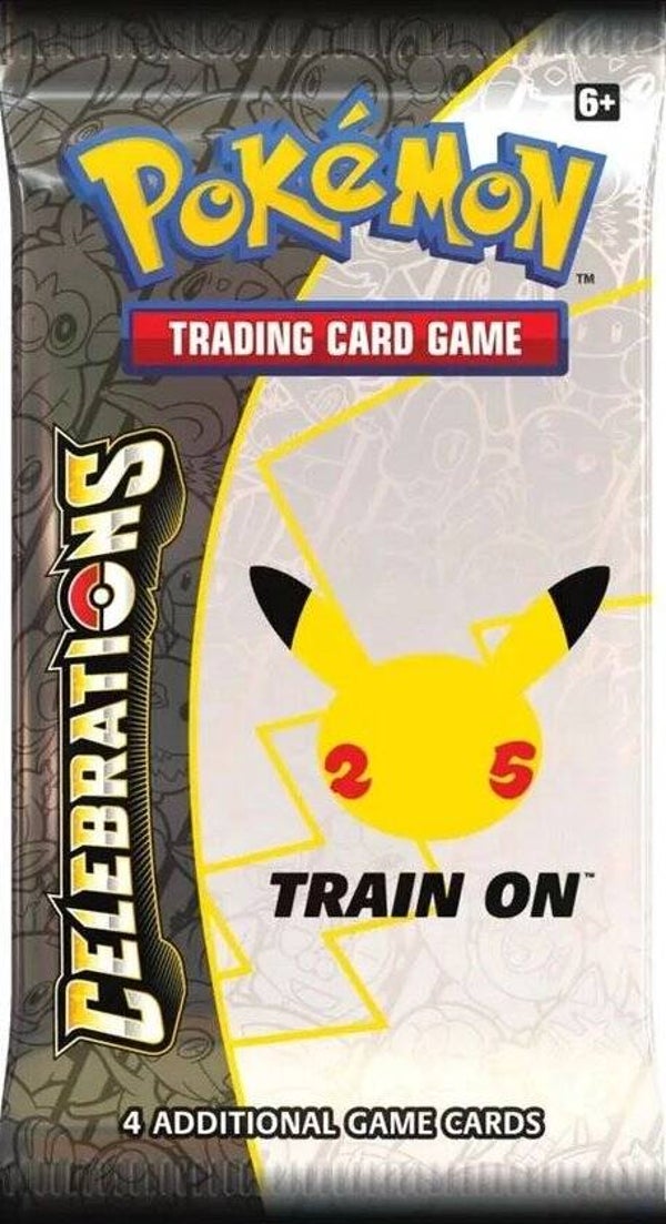 pokemon celebrations boosterpack [train on]
