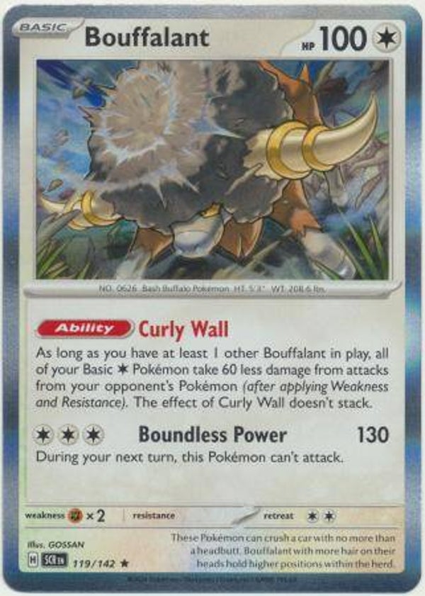 Bouffalant 119/142 Holo Stellar Crown