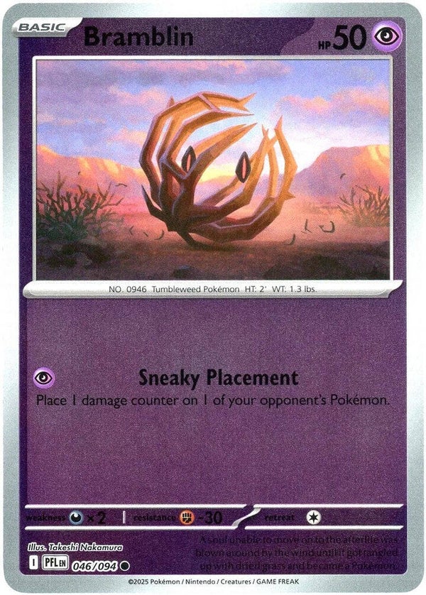 Bramblin 046/094 Reverse Holo Phantasmal Flames