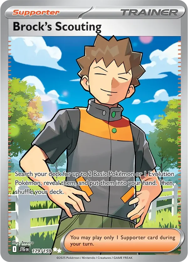 Brock's Scouting EX 179/159 Journey Together