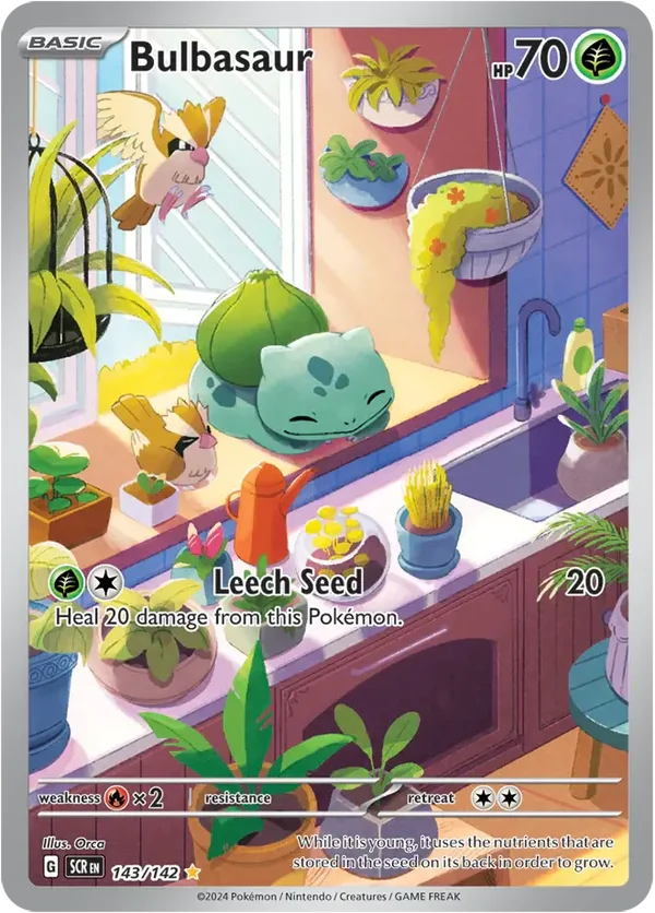 Bulbasaur 143/142 Stellar Crown