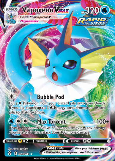 Carta Individual Pokémon Golduck 025/203 - Expansión Evolving Skies, Para Coleccionistas O Juego