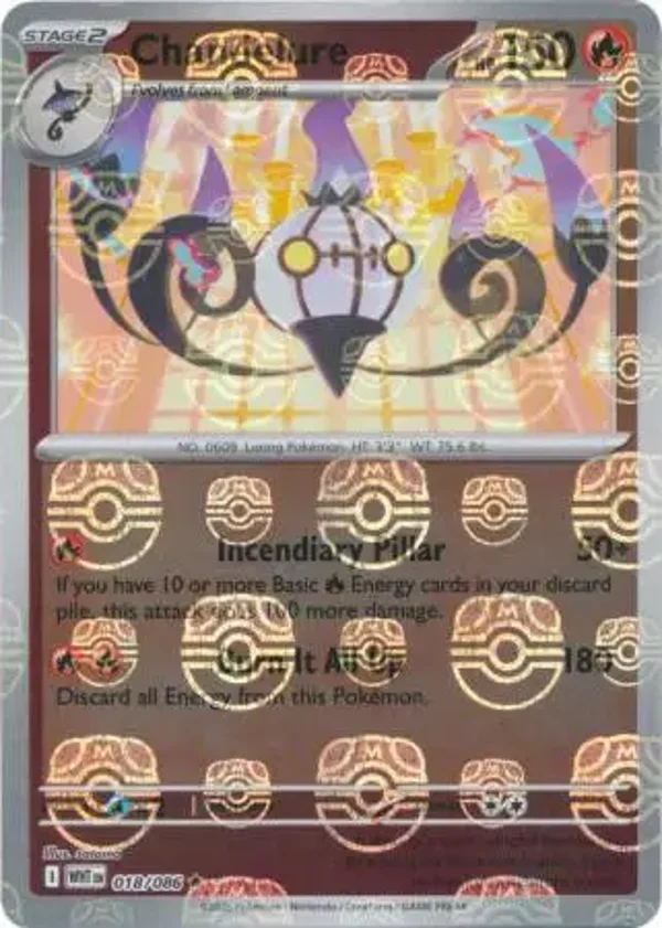 Chandelure 018/086 White Flare