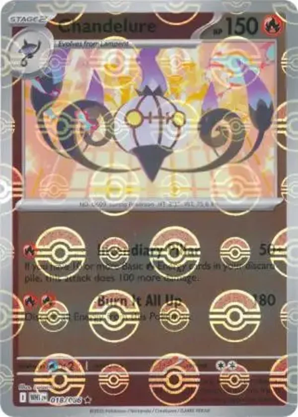 Chandelure 018/086 White Flare