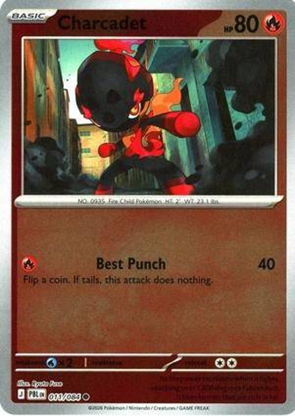 Charcadet 011/084 reverse holo Pitch Black