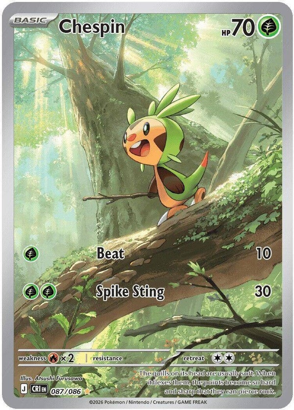 Chespin 087/086 Chaos Rising
