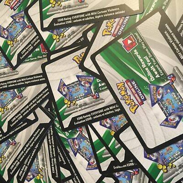 Pokemon code kaarten bundel