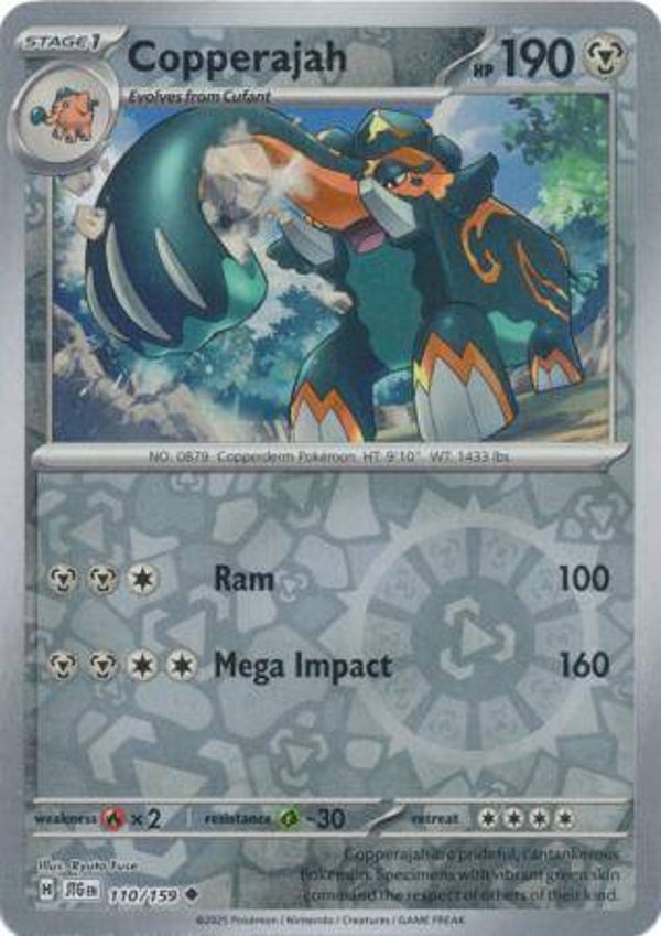 Copperajah 110/159 Reverse Holo Journey Together