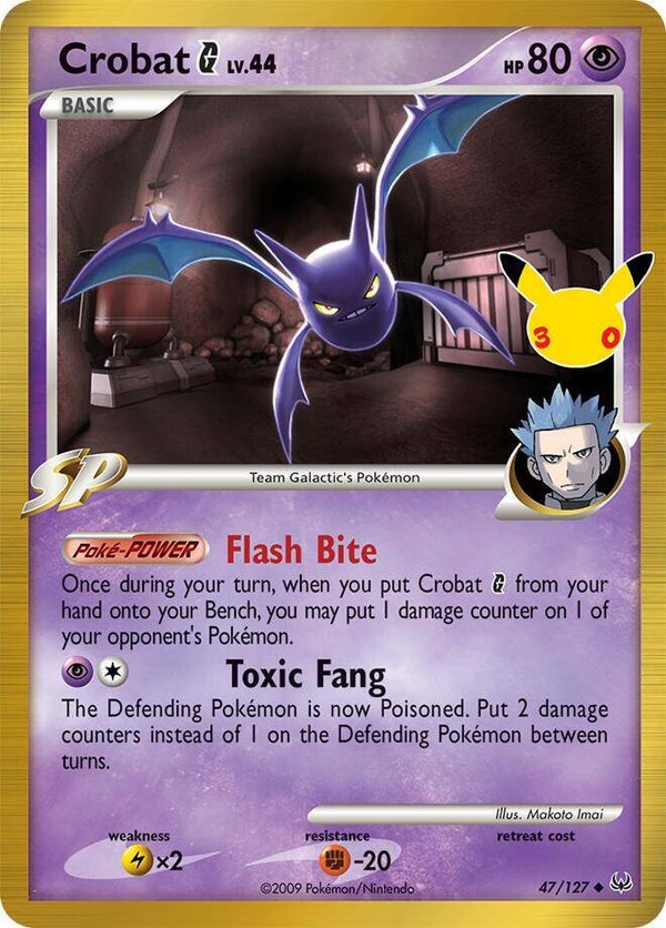 Crobat G LV.44 47/127 Classic 30th Anniversary