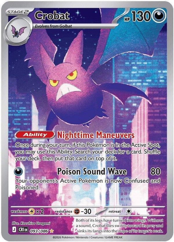 Crobat 093/086 Chaos Rising