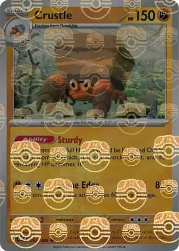 Crustle 052/086 Black Bolt