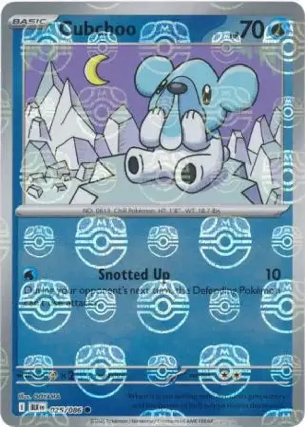 Cubchoo 025/086 Black Bolt