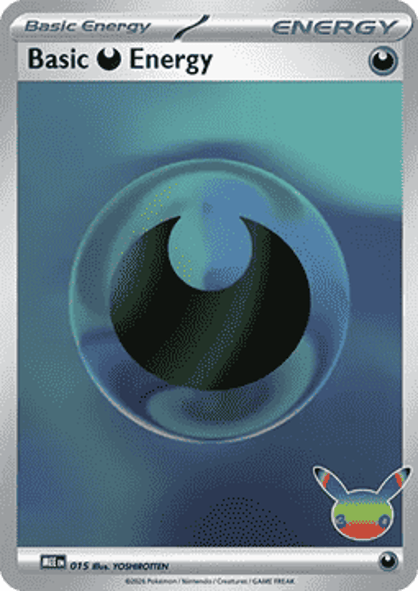 Darkness Energy mee 015 holo 30th Anniversary