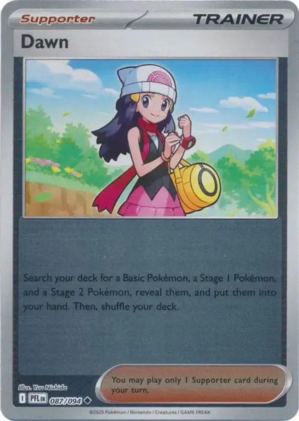 Dawn 087/094 Reverse Holo Phantasmal Flames