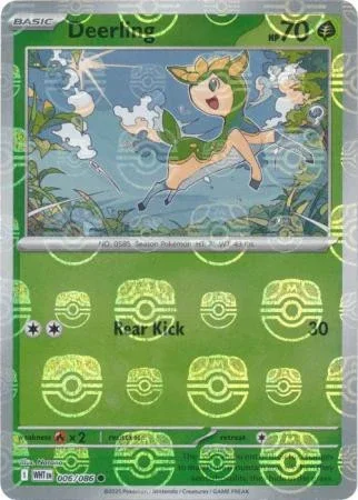 Deerling 006/086 White Flare