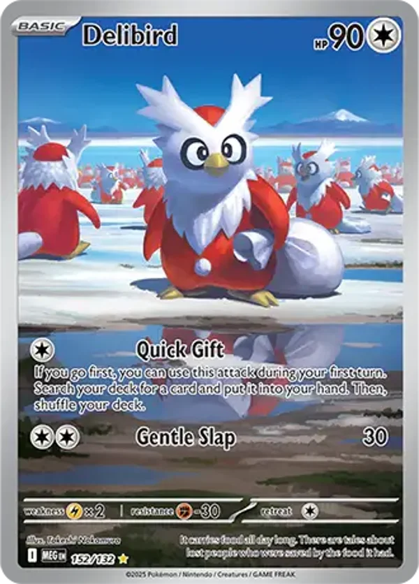 Delibird 152/132 Mega Evolution