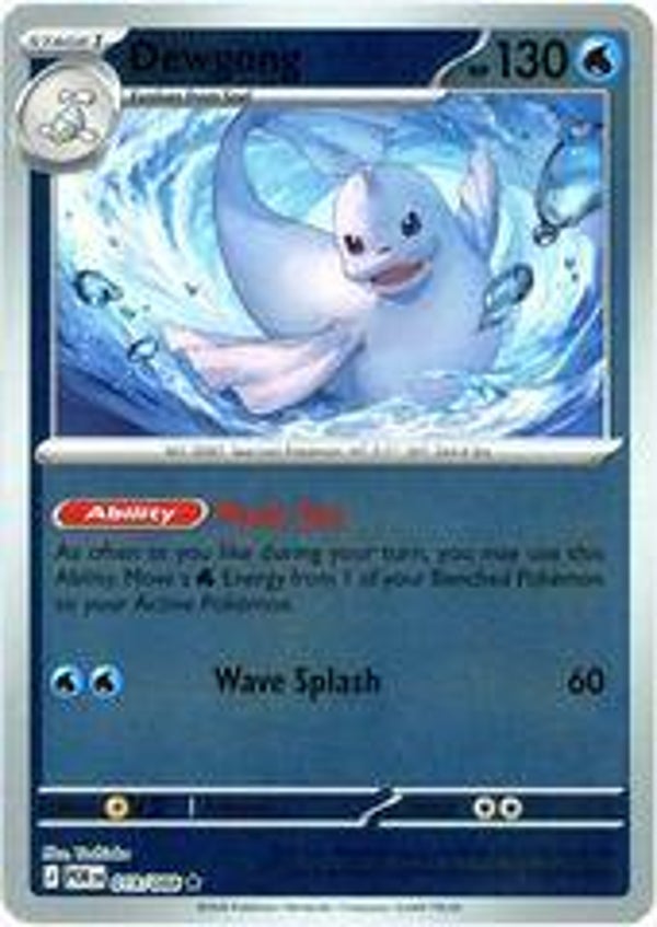 Dewgong 019/088 Reverse Holo Perfect Order