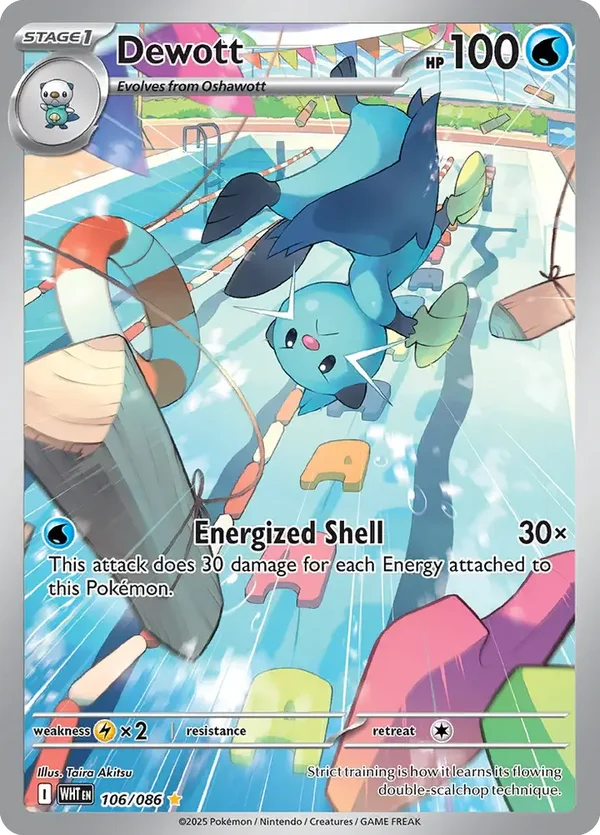 Dewott 106/086 White Flare