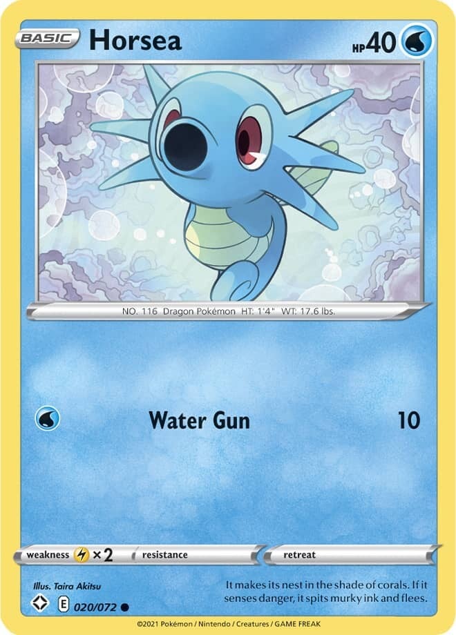 horsea 020/072 shining fates