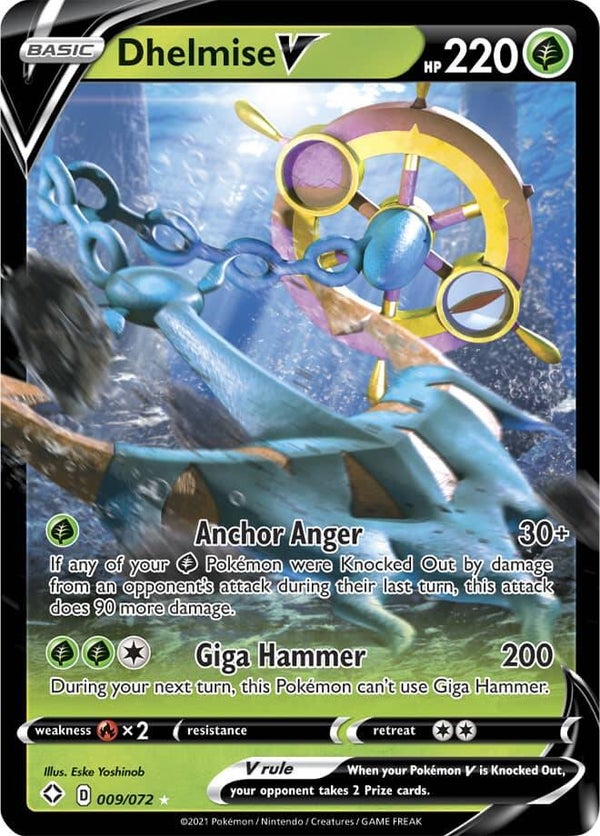 Dhelmise V 009/072 shining fates