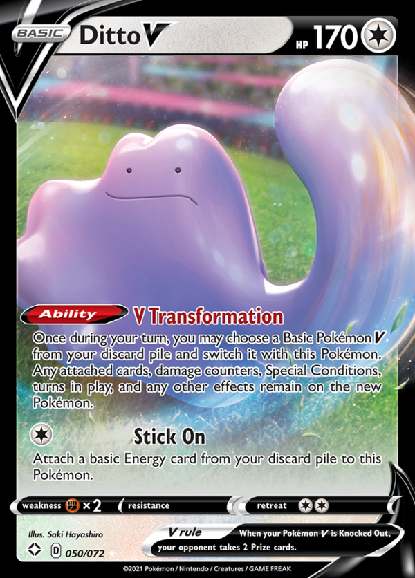 Ditto V 050/072 shining fates