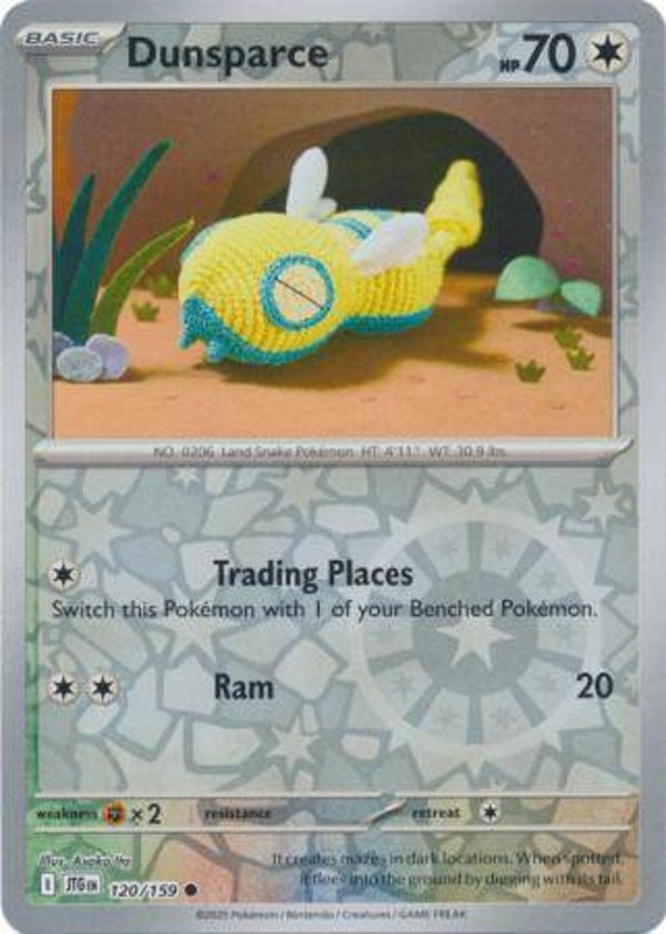 Dunsparce 120/159 Reverse Holo Journey Together