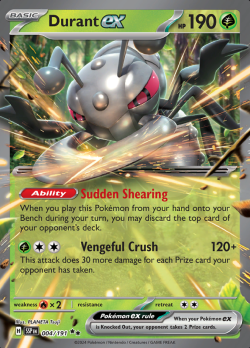 Durant EX 004/191 holo surging sparks