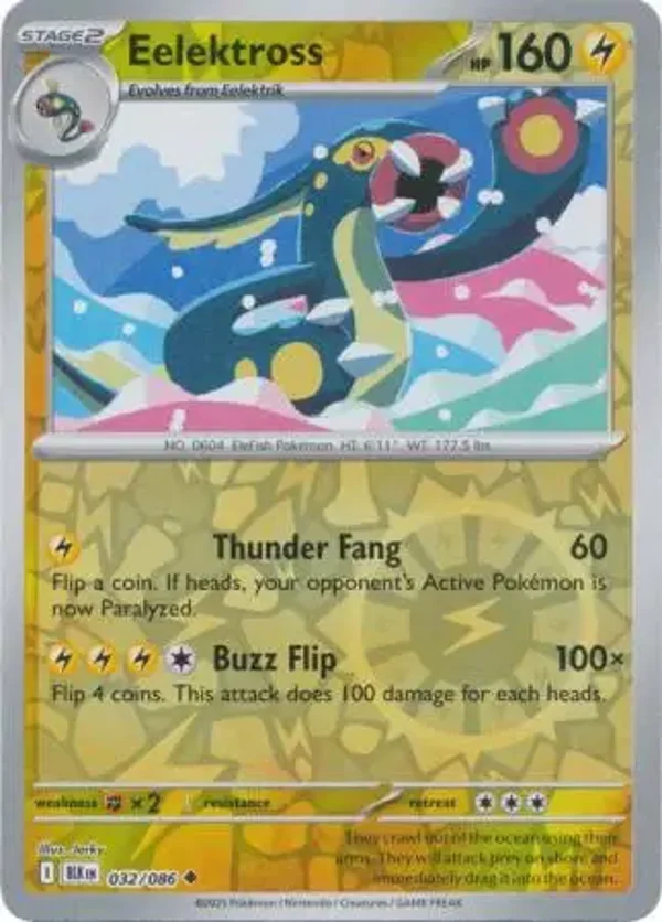 Eelektross 032/086 Reverse Holo Black Bolt