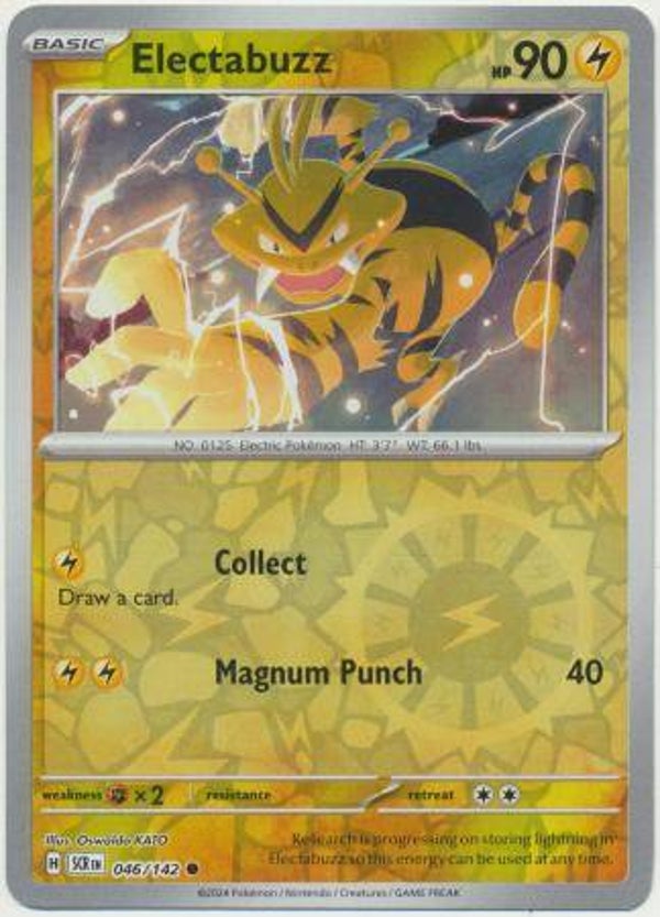 Electabuzz 046/142 Reverse Holo Stellar Crown