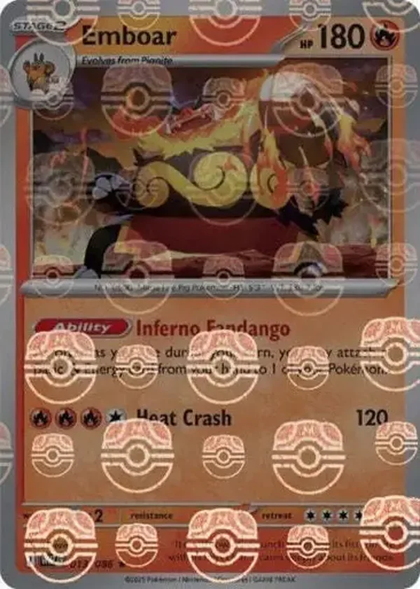 Emboar 013/086 White Flare