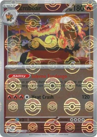 Emboar 013/086 White Flare