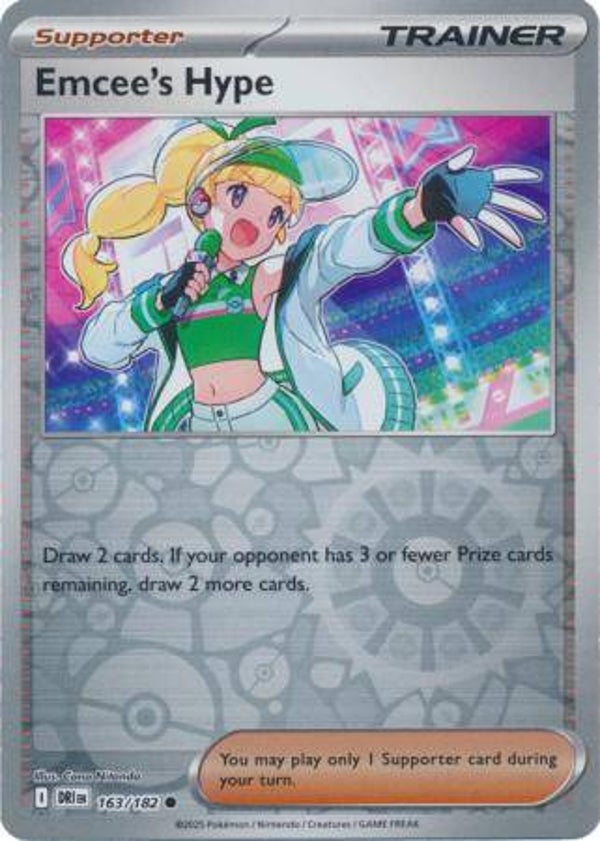 Emcee's Hype 163/182 Reverse Holo Destined Rivals