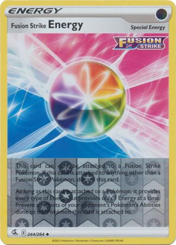 Trainer Fusion Strike Energy 244/264 reverse holo (Fusion Strike)