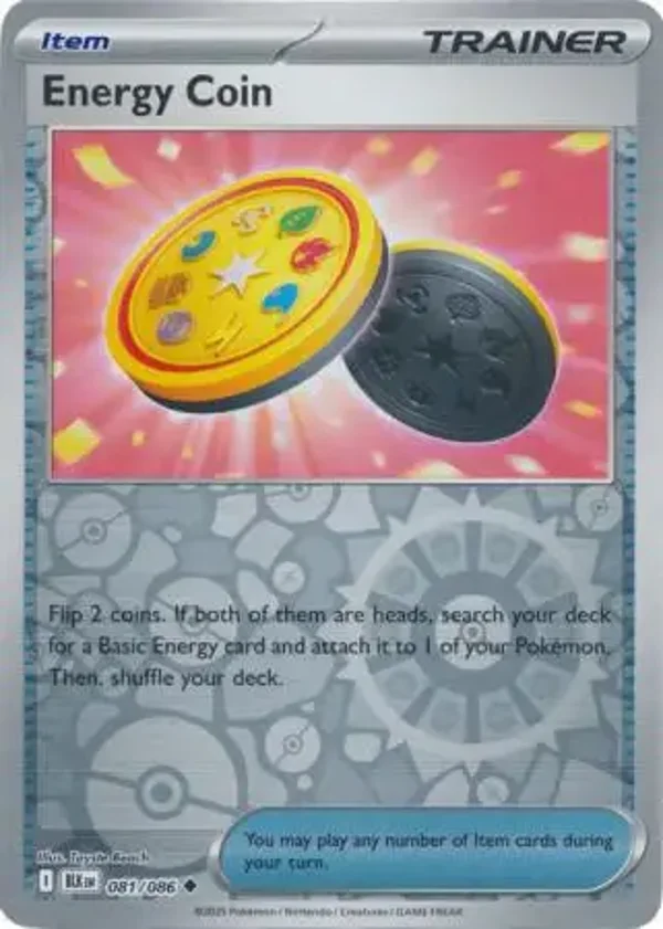 Energy Coin 081/086 Reverse Holo Black Bolt