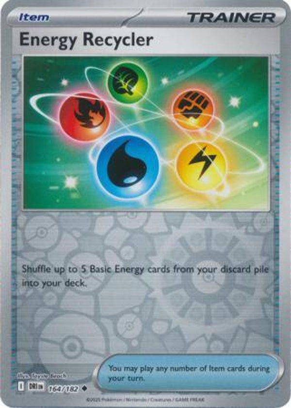 Energy Recycler 164/182 Reverse Holo Destined Rivals