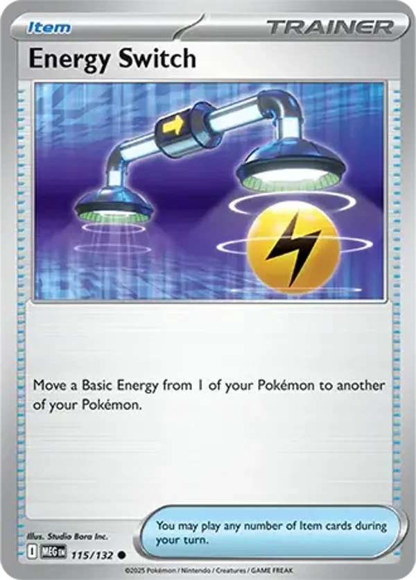 Energy Switch 115/132 Reverse Holo Mega Evolution