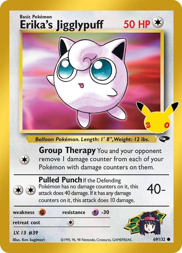 Erika's Jigglypuff 69/132 Classic 30th Anniversary